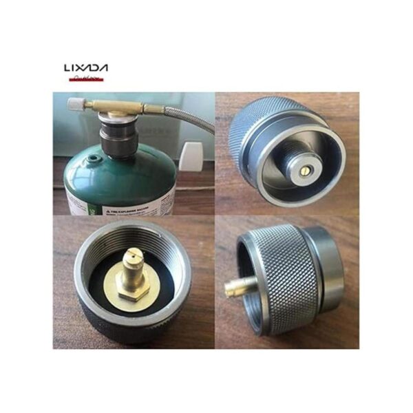 Lixada Adaptador para estufa de campamento de propano de_3