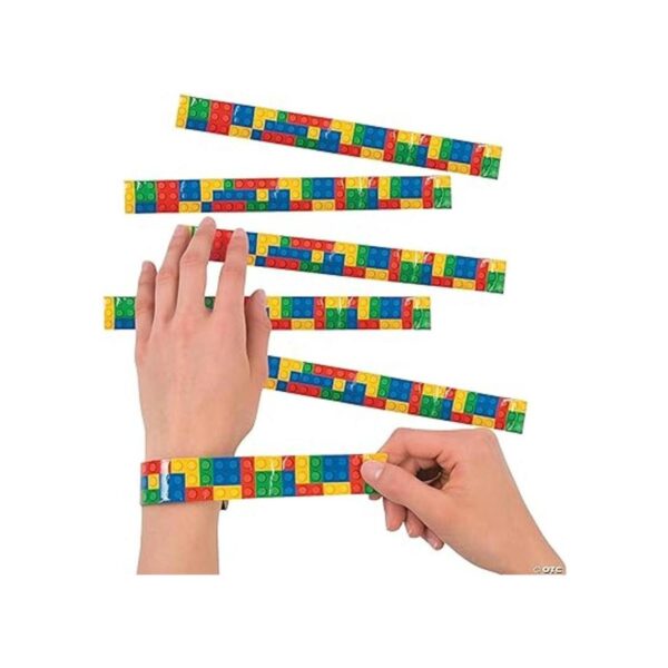 Party Slap Pulsera juego de 12 Suministros y Favores de_2