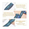 PH PandaHall Cinta jacquard vintage de 1.3 pulgadas cinta
