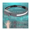 SEVENKA Linterna frontal recargable LED luz frontal LED_4