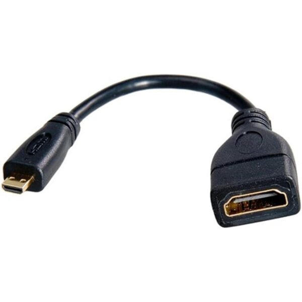 chenyang Micro HDMI macho a HDMI hembra adaptador cable_1