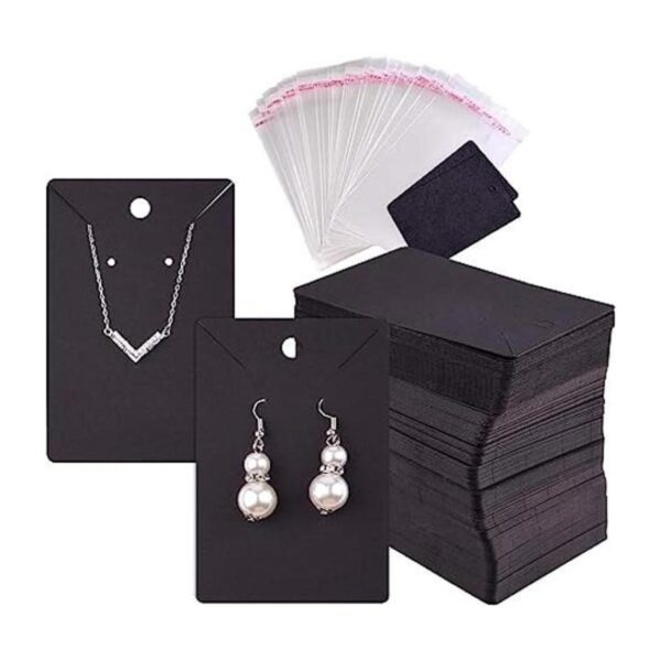TUPARKA 120 tarjetas de exhibición de aretes tarjetas de_1