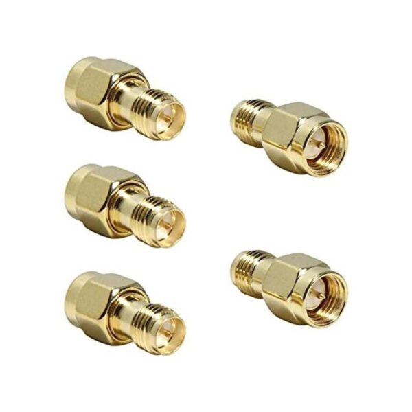 Adaptador SMA a RPSMA paquete de 5 conectores de_1