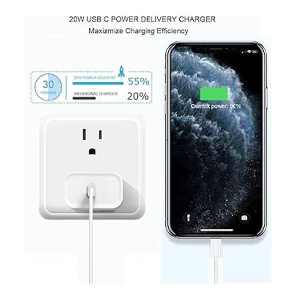 Cargador súper rápido para iPhone adaptador de carga_2