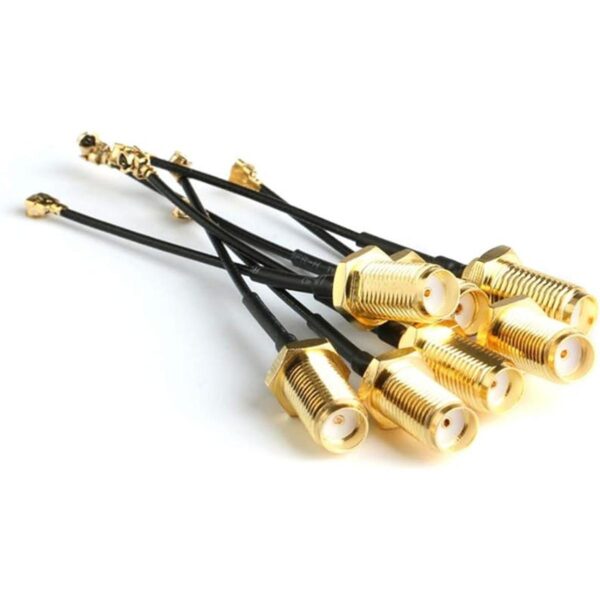 HiLetgo 5 unidades IPX IPEX1 U.FL a SMA hembra Pigtail_2