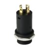 RLECS 10 conectores estéreo mini hembra de 0.138 in con_2