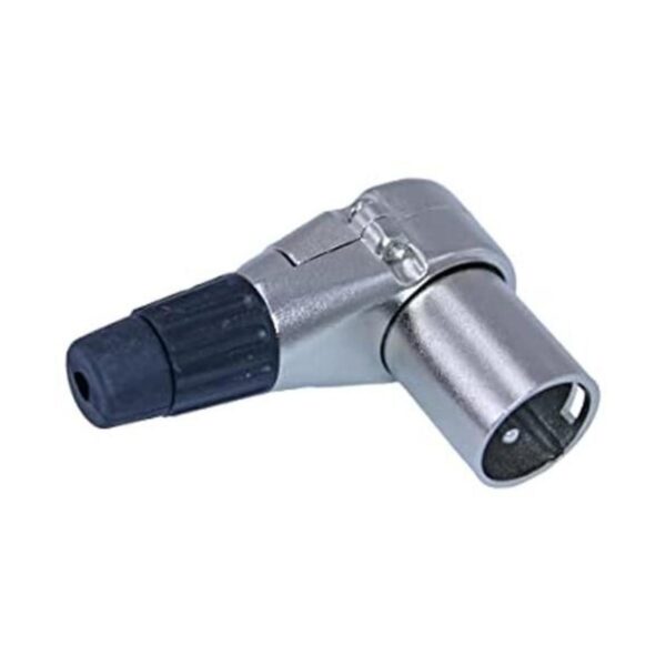 Conector XLR de ángulo recto de 90 grados ajustable de 3_1