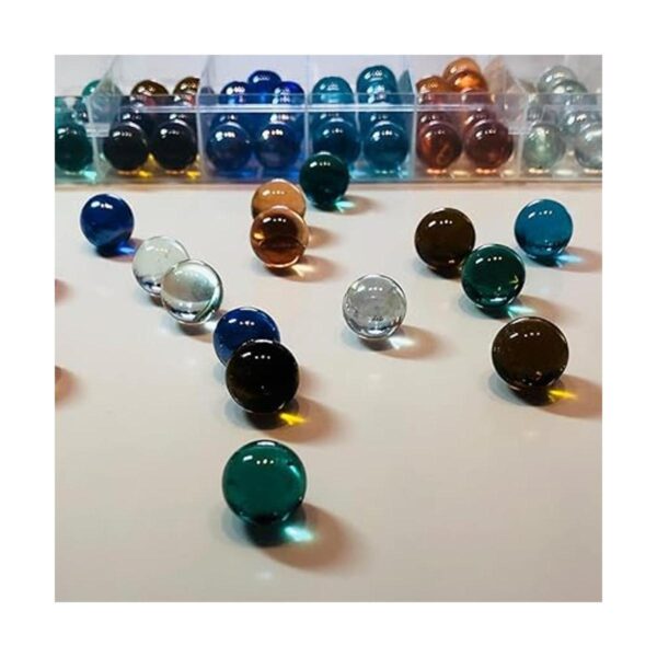 UNCOJOY 72 canicas para niños 6 colores de mármol_3