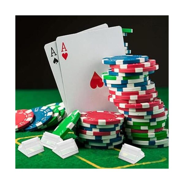 24 piezas de plástico de juego de tarjetas de soporte de_2