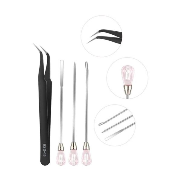 Kit de herramientas de cuchara de resina de 11 piezas