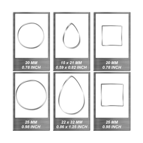 Aro para hacer joyas 60 aretes de aro para hacer joyas_2