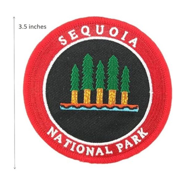 Parche bordado para planchar de Sequoia National Park_2