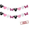 Guirnalda de fieltro con temática de Minnie para fiesta de_5