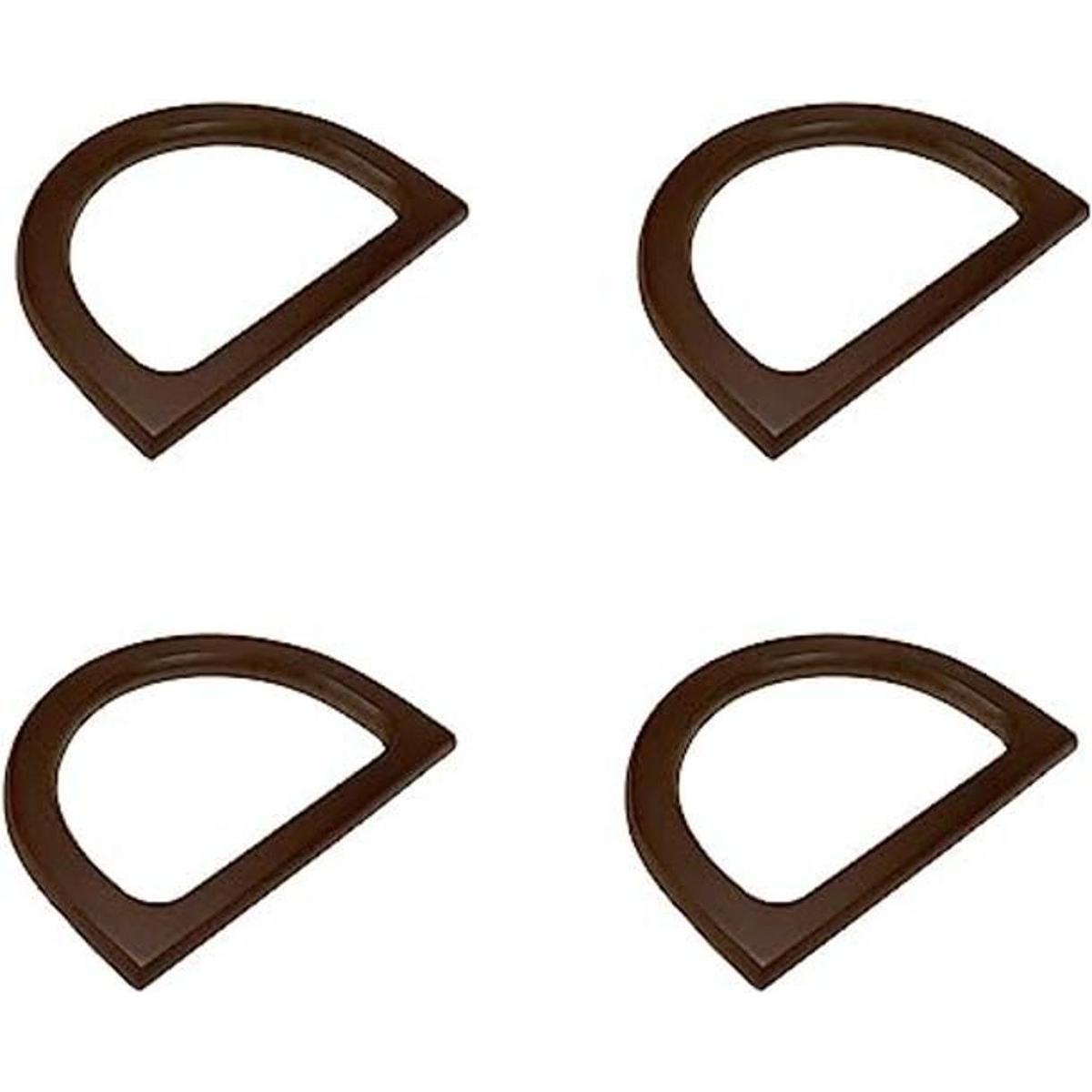 Tsnamay 4 asas de madera para hacer bolsas asa de