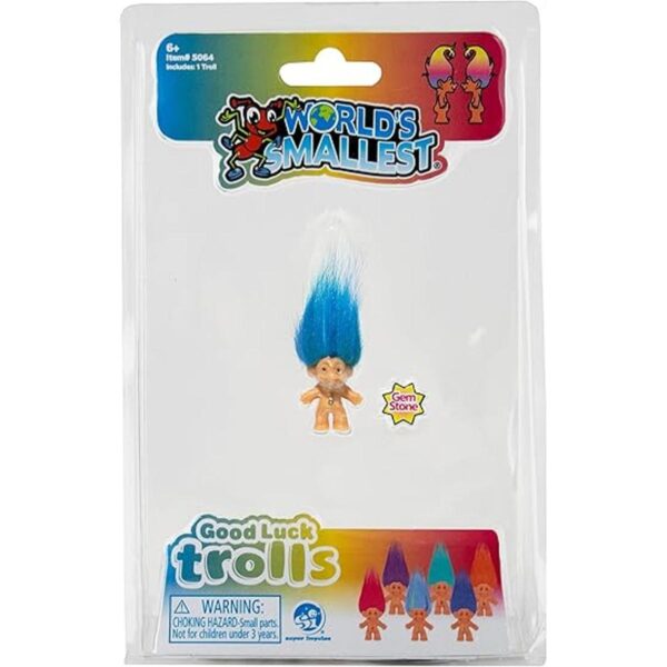 Smallest Good Luck Trolls. Mini figura de acción de_5