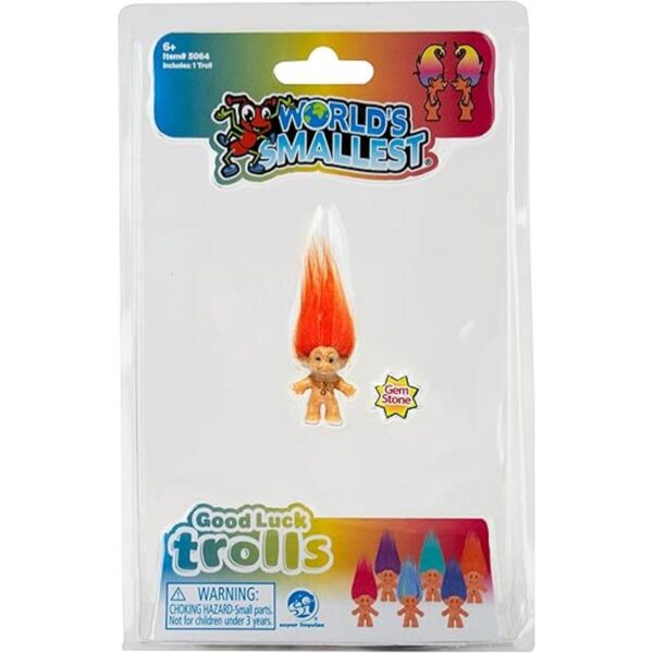 Smallest Good Luck Trolls. Mini figura de acción de_6