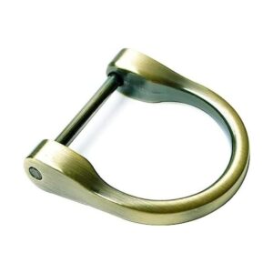 Bobeey 4 anillos en D de 1 pulgada en forma de herradura_1