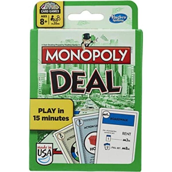 Monopoly Deal Juego de cartas versión inglés_1