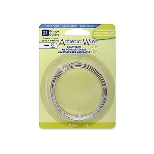 Artistic Wire calibre 21 plano 0.197 in x .75 mm 0.20_1