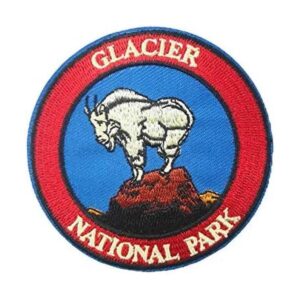 Parche bordado para planchar del parque nacional de_1