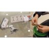 BNC hembra Jack a RCA macho adaptador de enchufe conector_3
