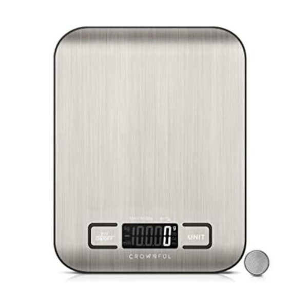 Crownful Báscula digital de cocina para alimentos 11 lb_1