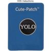 Parche bordado Yolo You Only Live Once para planchar_3