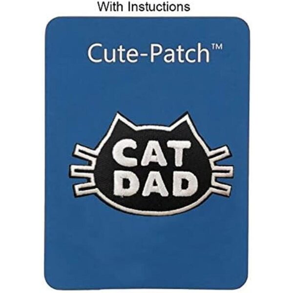 Parche bordado para coser o planchar con el texto Father_3