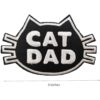 Parche bordado para coser o planchar con el texto Father_2