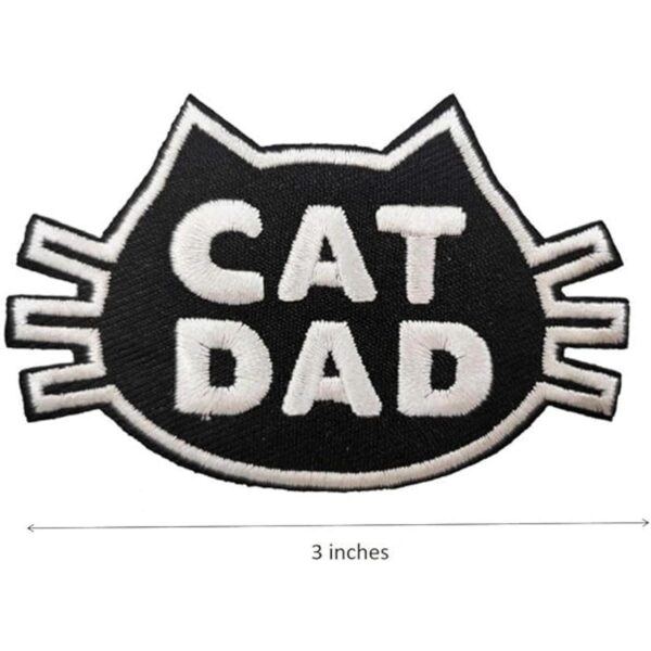 Parche bordado para coser o planchar con el texto Father_2