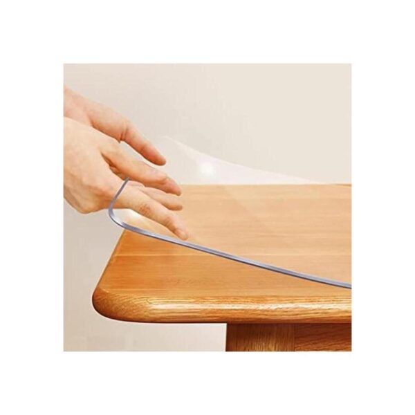 Protector de plástico de PVC transparente para escritorio