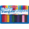 Crayones triangulares grandes de Melissa Doug_1