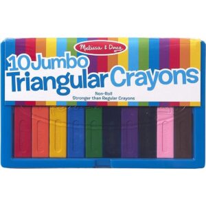 Crayones triangulares grandes de Melissa Doug_1