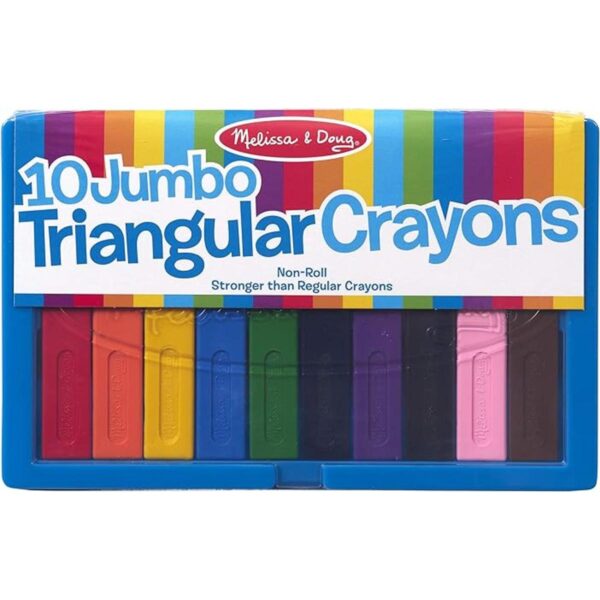 Crayones triangulares grandes de Melissa Doug_1