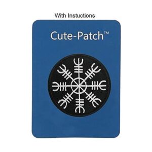 Aegishjalmr Helmoware Talisman bordado para planchar o coser_3