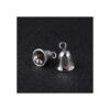 NUOBESTY 20 cascabeles de plata antigua mini cascabeles_2