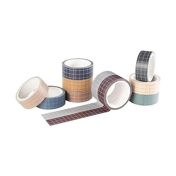 MAGLITT Grid Washi Juego de 10 rollos de cintas_5