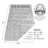 Mantas térmicas de mylar para emergencias 4 unidades;