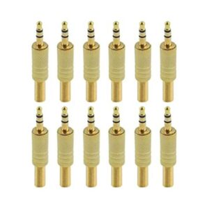 Antrader Conector de cable de audio macho estéreo de 0.138_1