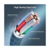 Essri 3 cables de carga largos de 6 pies para iPhone con_4