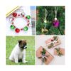 Cascabeles para manualidades 8 colores cascabeles