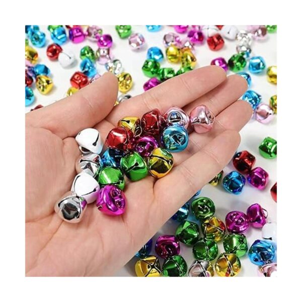 Cascabeles para manualidades 8 colores cascabeles