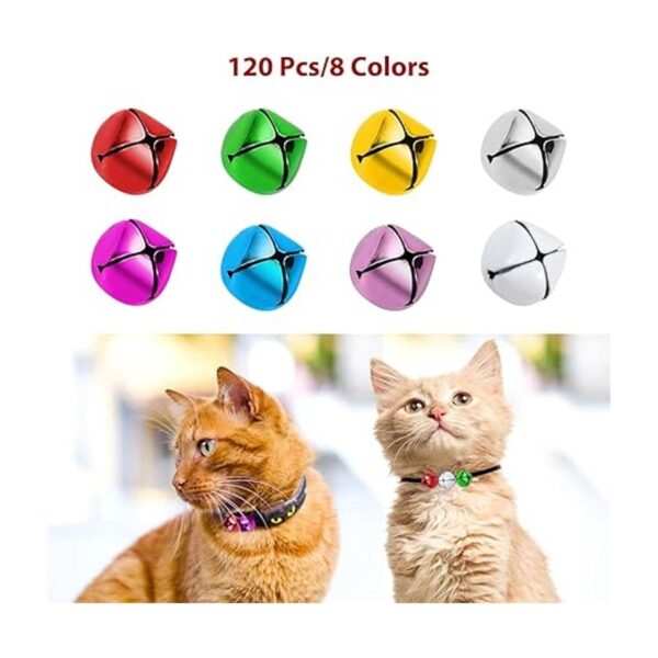Cascabeles para manualidades 8 colores cascabeles