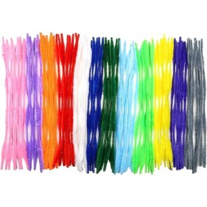 TOAOB 120 limpiadores de tubos de felpilla de 12 colores