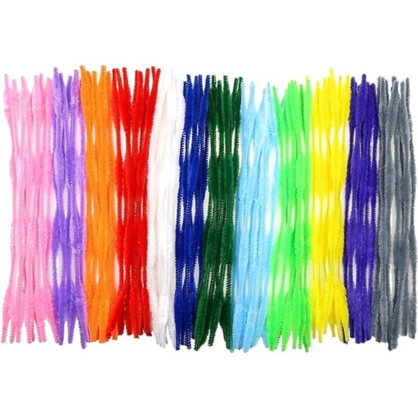 TOAOB 120 limpiadores de tubos de felpilla de 12 colores