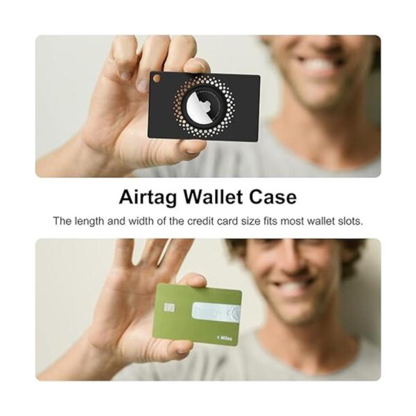 Paquete de 2 soportes para cartera Airtag tarjeta delgada_3