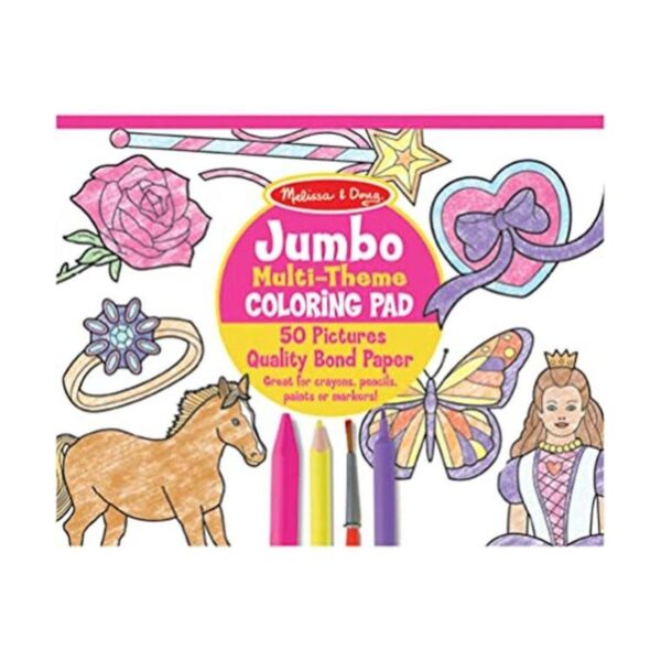 Melissa Doug Almohadilla para colorear Jumbo de 50_1