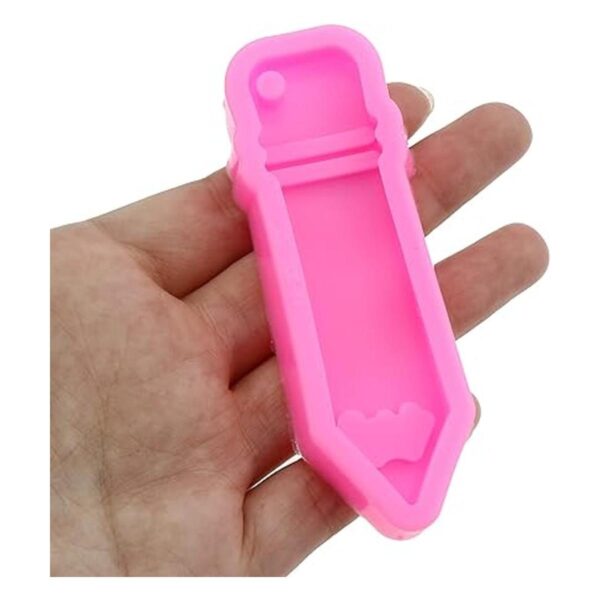 DIYstore Juego de 6 moldes de silicona en forma de lápiz