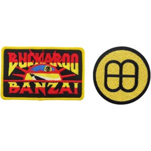 Parche bordado de Buckaroo Banzai para coser o coser_1