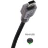 CERRXIAN Cable USB OTG tipo micro macho a mini macho